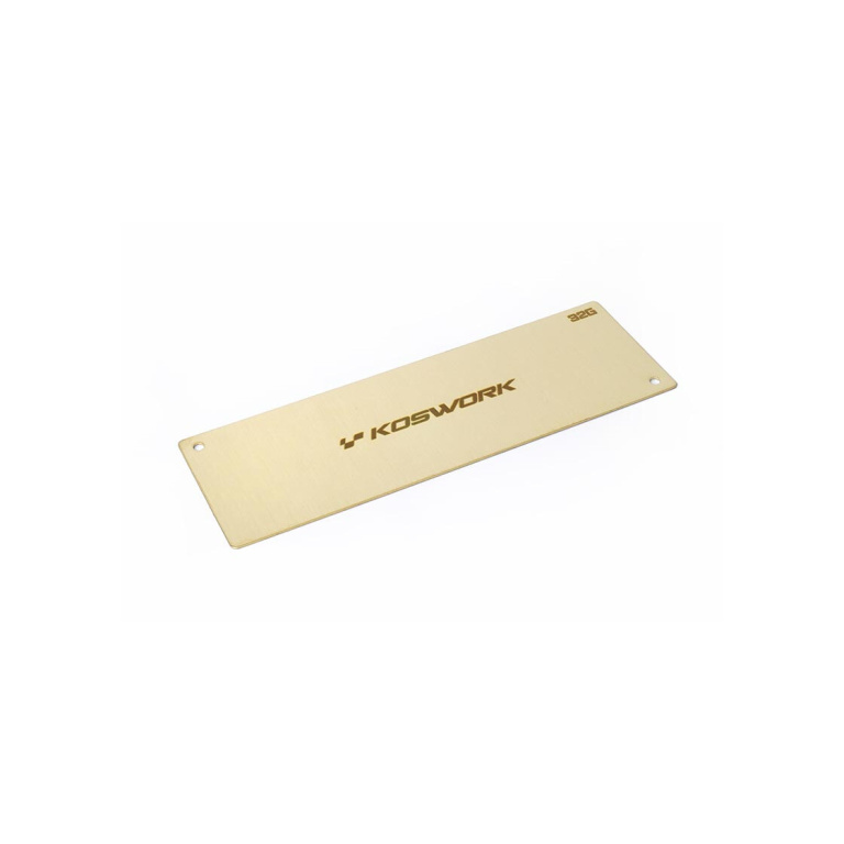 Koswork 32g Stick LiPo Weight 136x46x0.6mm