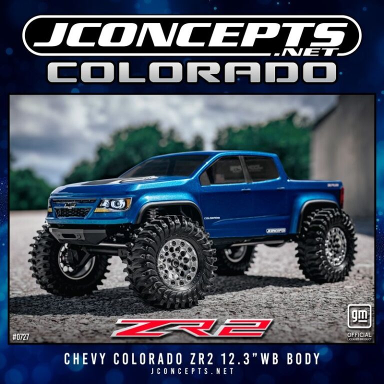 NEU 2020 Chevy Colorado ZR2 (12.3) JConcepts 1/10 Crawler