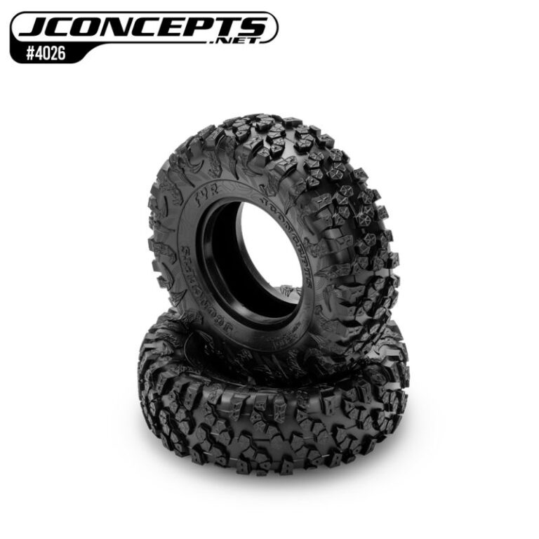 NEW FYR-Fire 2.2 tires supersoft/green (2) JConcepts 1/10 Crawler (D121mm, W38mm)
