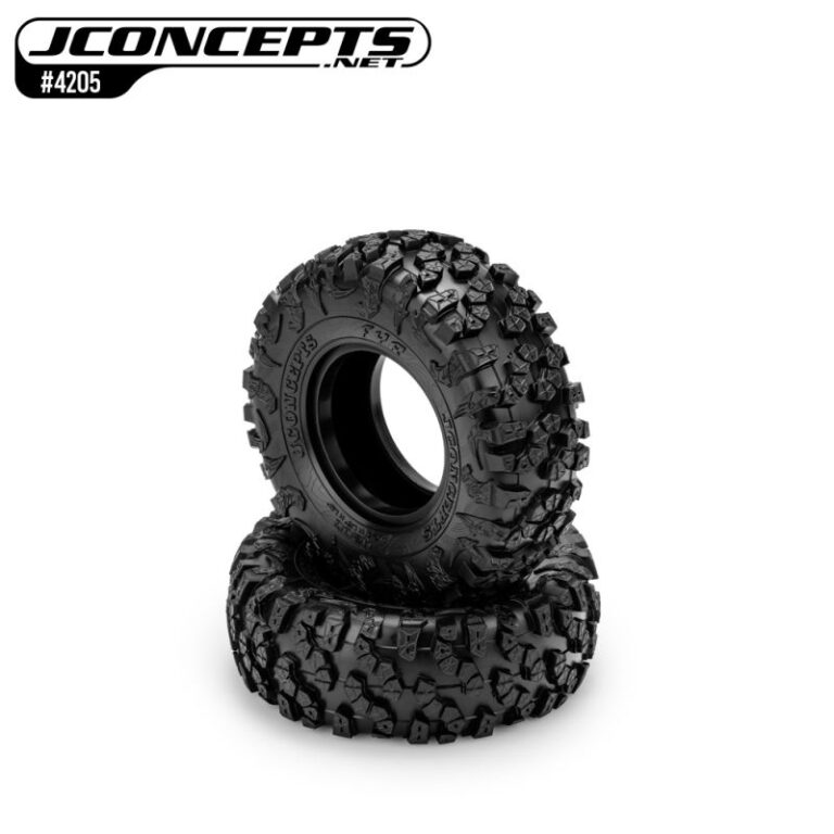 NEW FYR-Fire 1.9 tires supersoft/green (2) JConcepts 1/10 Crawler (D108mm, W38mm)